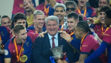 خوان لابورتا - برشلونة - كأس السوبر الإسباني 2025 (المصدر:Gettyimages)