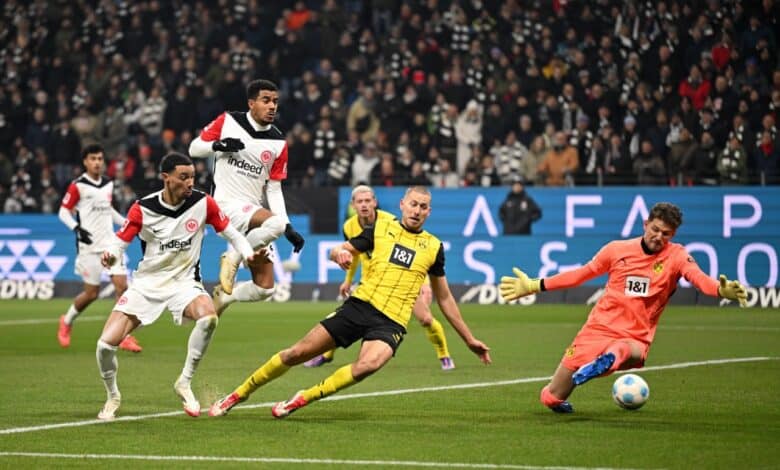 فرانكفورت ضد بوروسيا دورتموند - الدوري الألماني