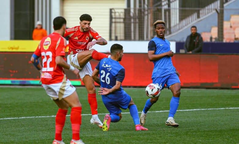 الأهلي ضد سموحة = قائمة الأهلي