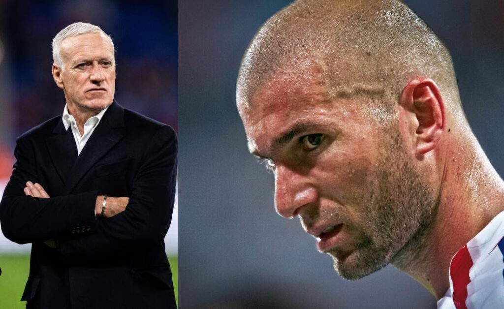 زين الدين زيدان - ديديه ديشامب - منتخب فرنسا