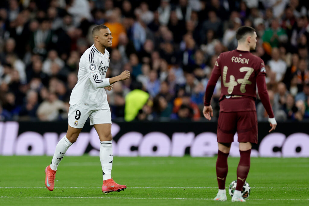 كيليان مبابي - ريال مدريد ضد مانشستر سيتي