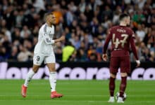 كيليان مبابي - ريال مدريد ضد مانشستر سيتي