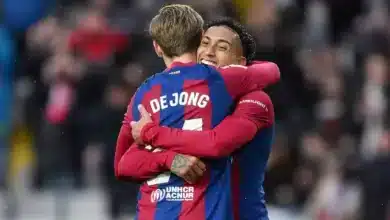 رافينيا - فرينكي دي يونج - أخبار برشلونة اليوم (المصدر:Gettyimages)