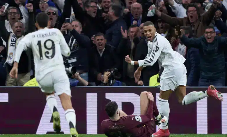 كيليان مبابي - داني سيبايوس - ريال مدريد (المصدر:Gettyimages)