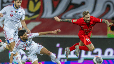 شباب الأهلي ضد الشارقة