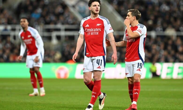 ديكلان رايس - لياندرو تروسارد - أرسنال