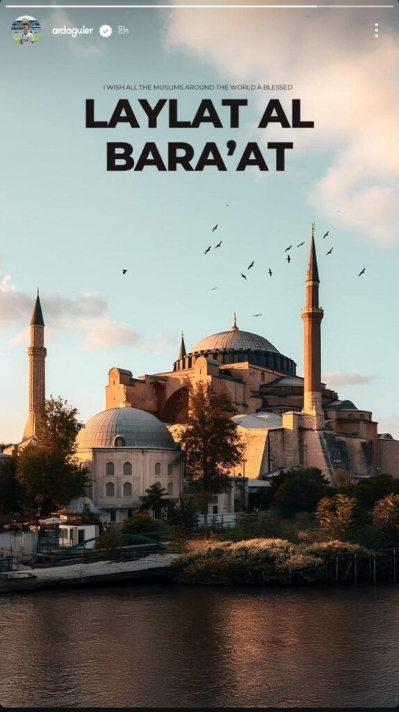 أردا جولر على إنستجرام