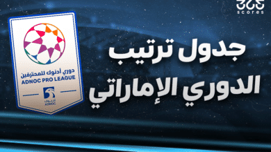 جدول ترتيب الدوري الإماراتي