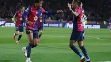 القنوات الناقلة لمباراة برشلونة ضد ريال سوسيداد بالجولة 26 في الدوري الإسباني - لامين يامال