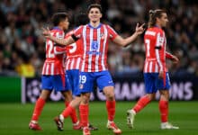 جوليان ألفاريز - ريال مدريد ضد أتلتيكو مدريد المصدر ( GettyImages )