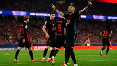 رافينيا - لاعب برشلونة - (المصدر : Gettyimages)