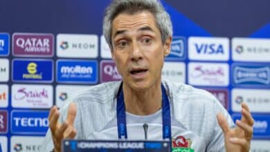 باولو سوزا مدرب شباب الأهلي - المصدر: الحساب الرسمي لشباب الأهلي