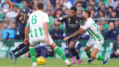 القنوات الناقلة لمباراة ريال مدريد ضد ريال بيتيس بالجولة 26 في الدوري الإسباني