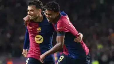 لامين يامال - بيدري - مباراة برشلونة