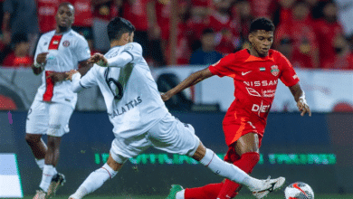 شباب الأهلي ضد الجزيرة