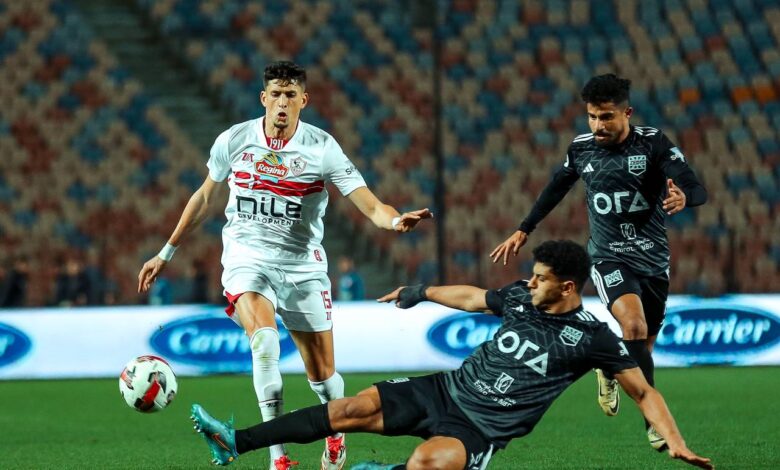 صلاح مصدق - الزمالك ضد زد