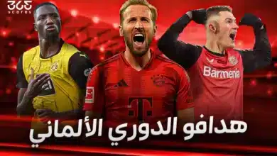 جدول ترتيب هدافي الدوري الألماني موسم 2024/2025