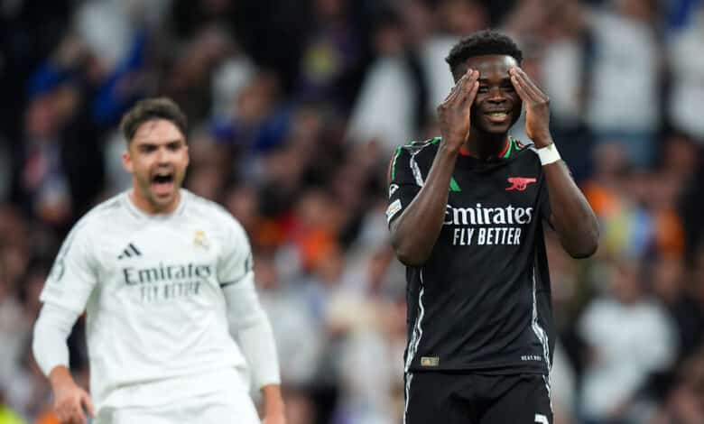 ساكا - راؤول أسينسيو - ريال مدريد ضد أرسنال