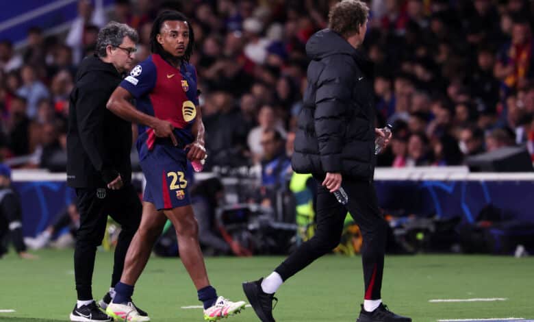 إصابة كوندي - برشلونة ضد إنتر ميلان