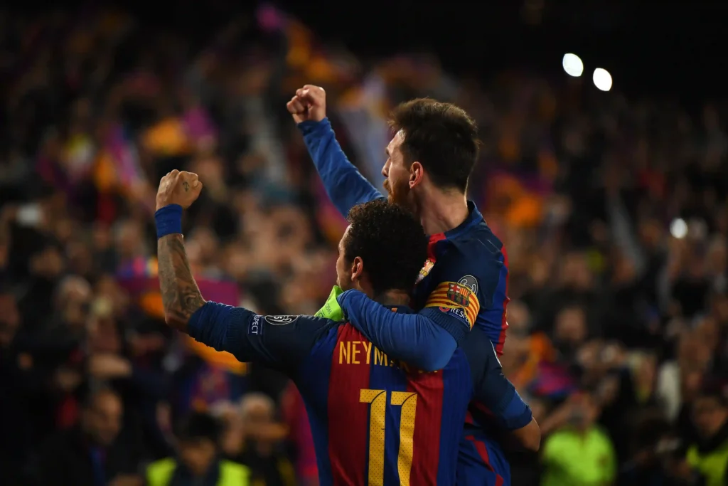 برشلونة - نيمار - ليونيل ميسي