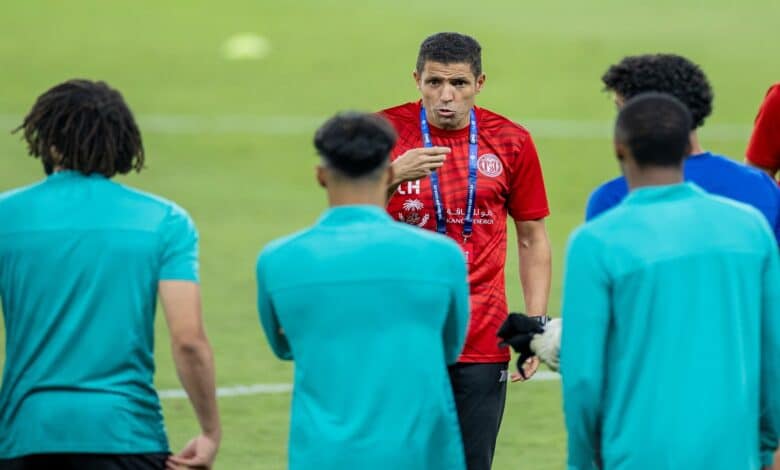 الحسين عموتة مدرب الجزيرة