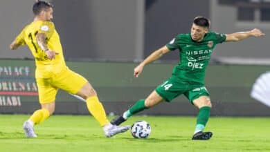 شباب الأهلي ضد كلباء