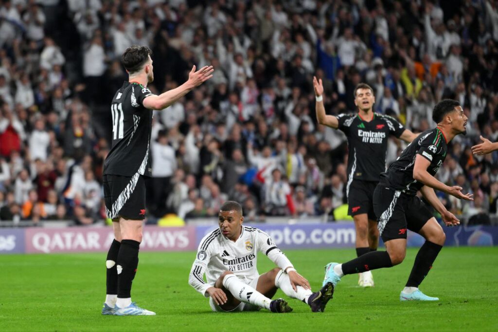 ريال مدريد ضد أرسنال ( المصدر Gettyimages)