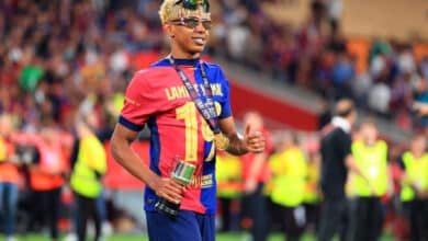 لامين يامال - برشلونة ضد ريال مدريد ( المصدر Gettyimages)