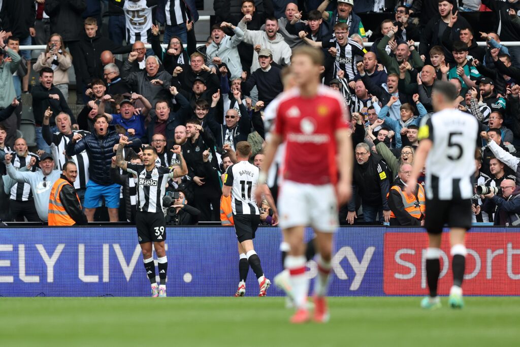 مانشستر يونايتد ضد نيوكاسل