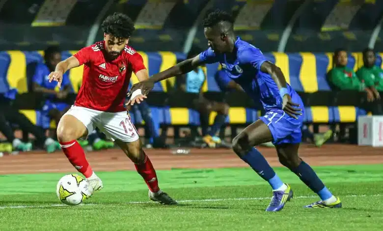 مروان عطية - الأهلي المصري ضد الهلال السوداني في دوري أبطال إفريقيا (تصوير: مصطفى الشحات)