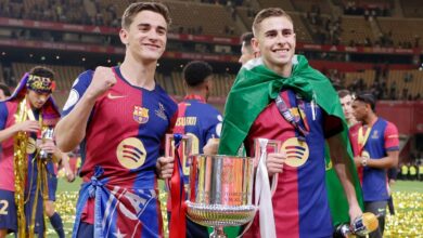 جافي - فيرمين لوبيز - برشلونة - المصدر (Getty images)