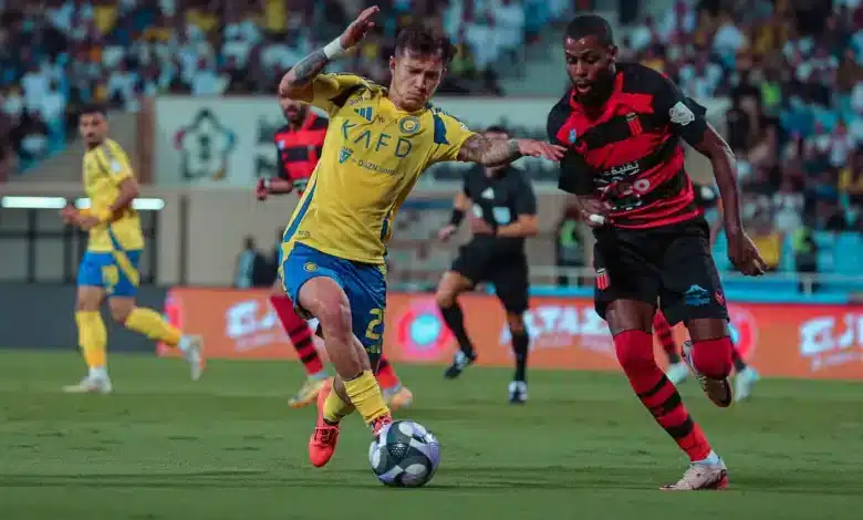 موعد مباراة النصر ضد ضمك بالجولة 29 في الدوري السعودي