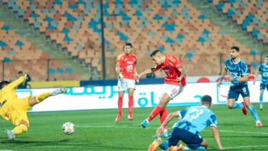 موعد مباراة الأهلي ضد بيراميدز في مجموعة التتويج بالدوري المصري