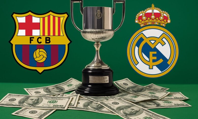برشلونة وريال مدريد - كأس ملك إسبانيا