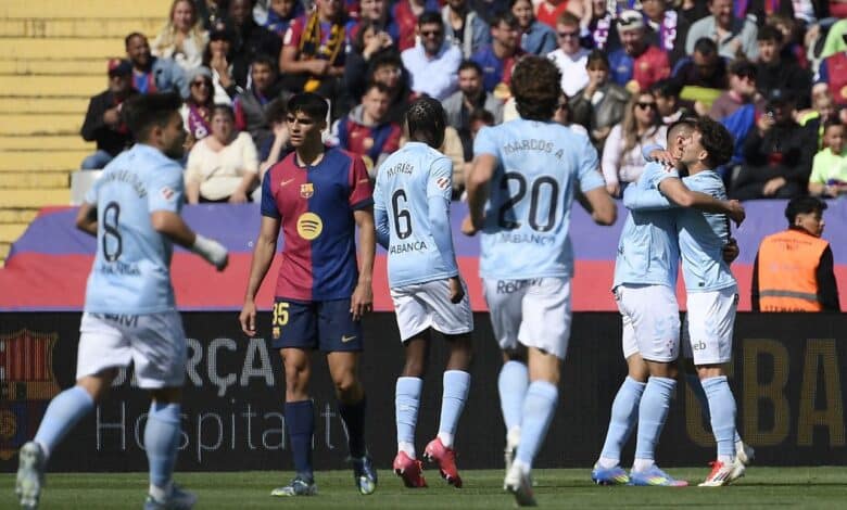 سيلتا فيجو ضد برشلونة