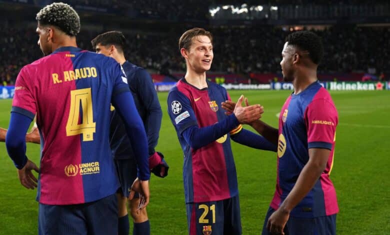 أنسو فاتي - فرينكي دي يونج - المصدر (Getty images)