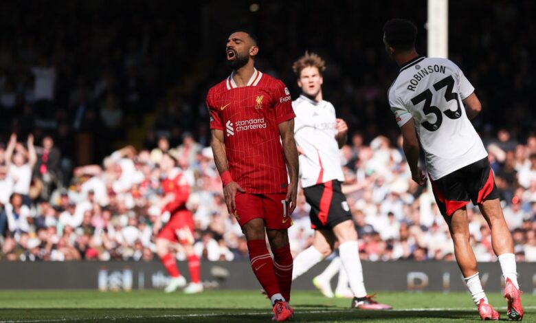 محمد صلاح - ليفربول ضد فولهام