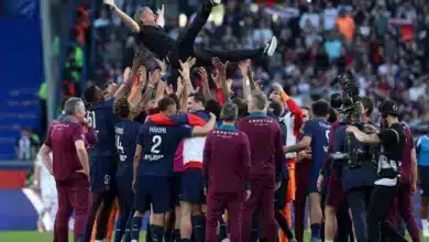 لويس إنريكي - باريس سان جيرمان - المصدر : (Getty images)