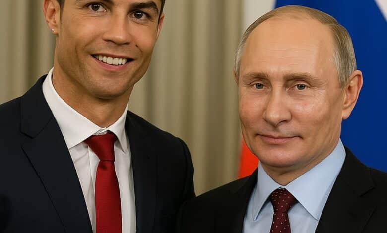 فلاديمير بوتن - كريستيانو رونالدو - Chat GPT