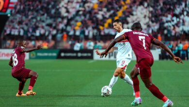 أحمد فتوح - الزمالك ضد ستيلينبوش