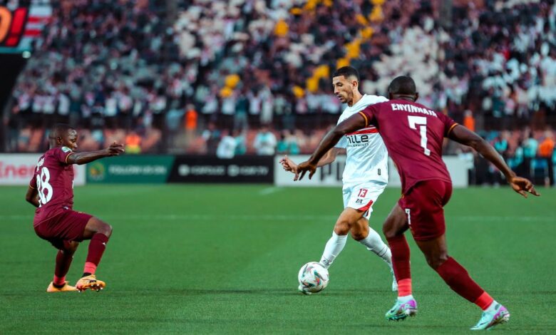 أحمد فتوح - الزمالك ضد ستيلينبوش