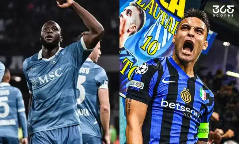 نابولي - إنتر ميلان - ترتيب هدافي الدوري الإيطالي