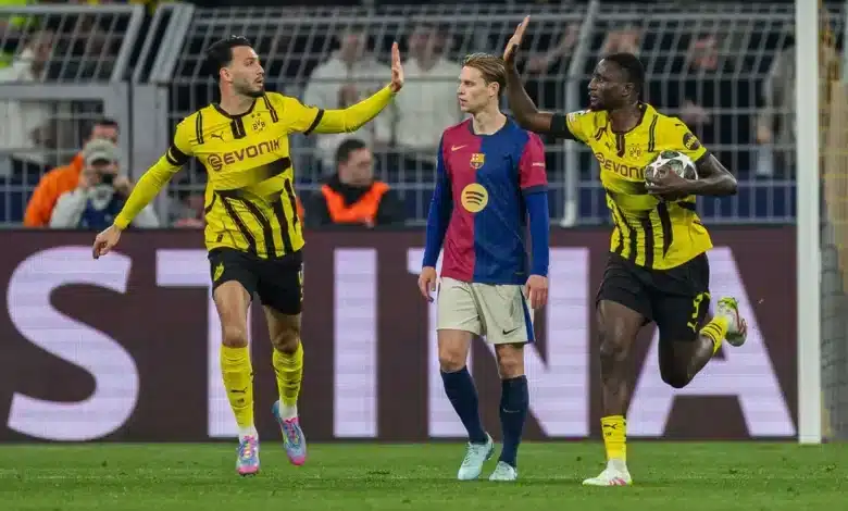 فرينكي دي يونج - سيرو جيراسي - برشلونة ضد بوروسيا دورتموند (المصدر Gettyimages)