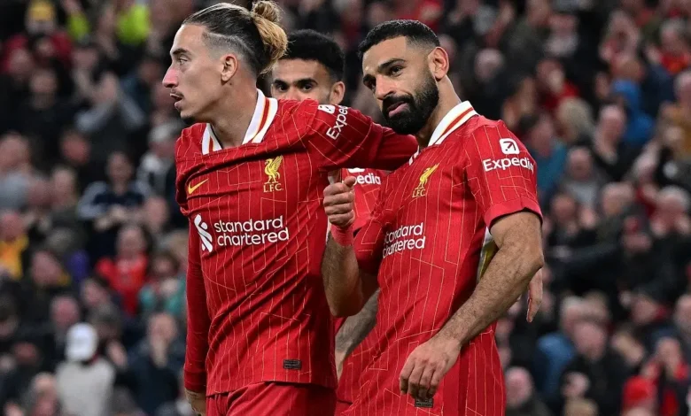 محمد صلاح - كوستاس تاسيميكاس - ليفربول - المصدر : (Getty images)