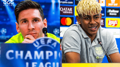 لامين يامال - ليونيل ميسي - المصدر: Gettyimages