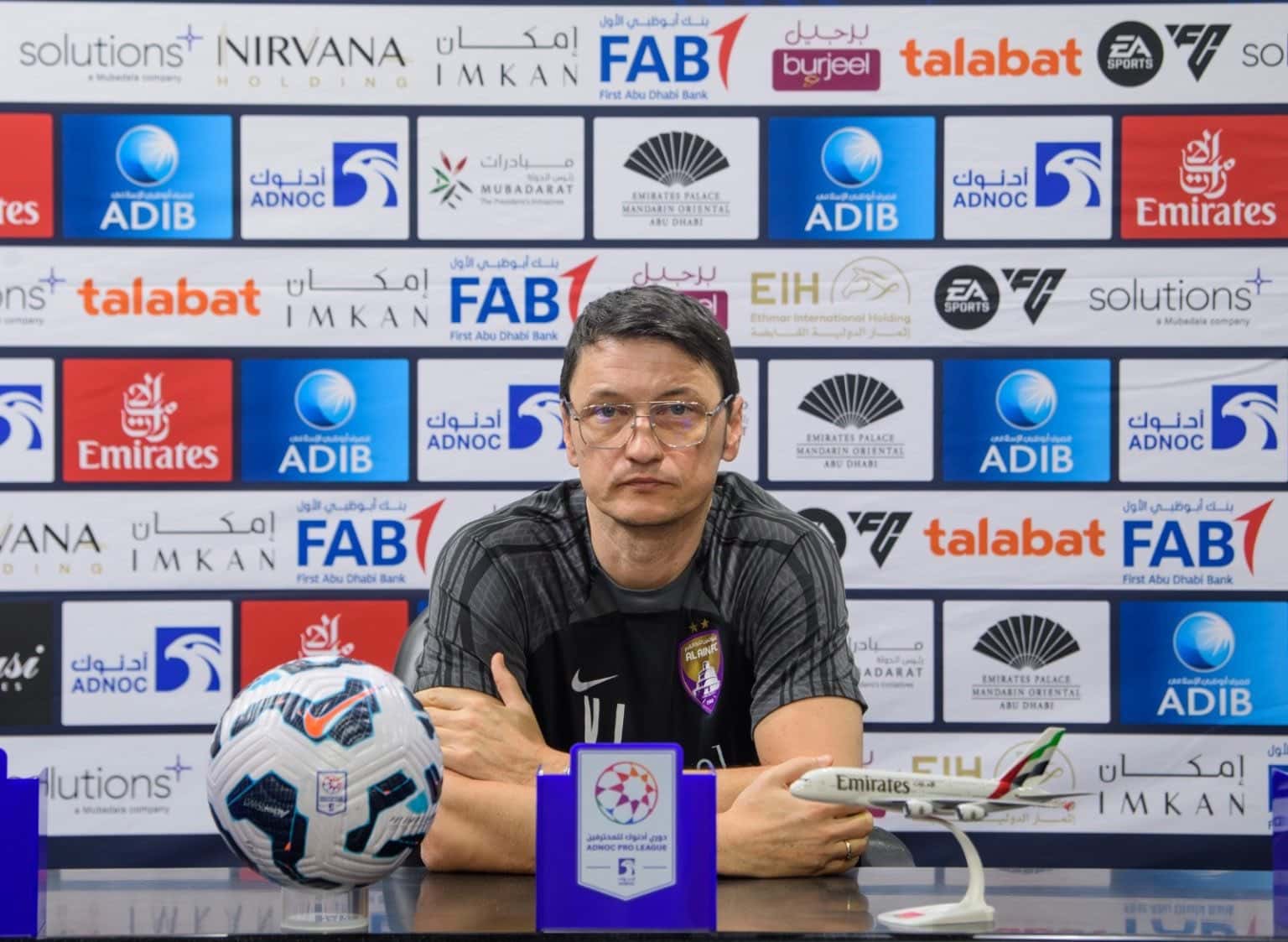 مؤتمر فلاديمير إيفيتش قبل مباراة العين ضد الشارقة في الدوري الإماراتي