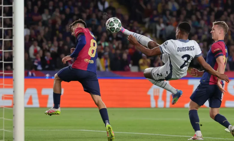 دينزل دومفريس - إنتر ميلان - برشلونة (المصدر:Gettyimages)