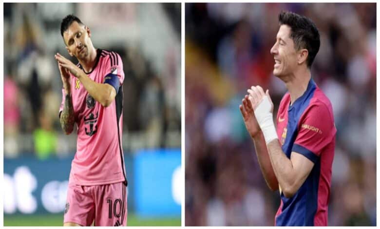 روبرت ليفاندوفسكي - ليونيل ميسي