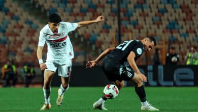 أحمد الجفالي - الزمالك ضد زد