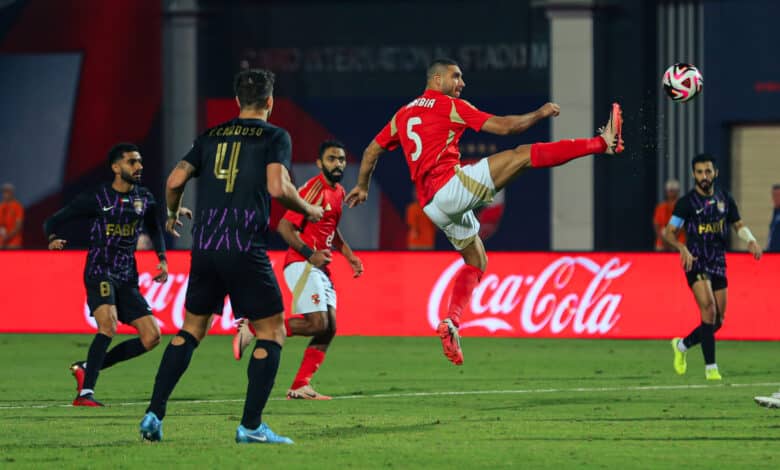 رامي ربيعة لاعب الأهلي